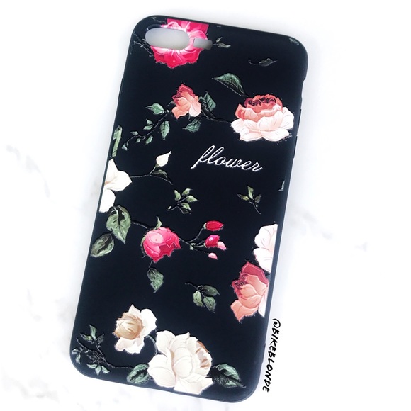 Accessories - NEW iPhone 7/8/7+/8+ Embossed Floral Soft Case